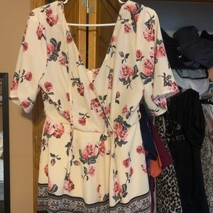 Floral romper